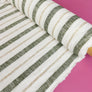 Simon - Striped Linen | Olive