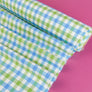 Maggie - Japanese Cotton | Lime Check