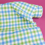 Maggie - Japanese Cotton | Lime Check