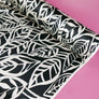 Printed Silk Satin | Leaves