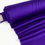 Delustered Stretch Silk Satin | Violet