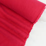 Jill - Italian Crosshatch Linen | Strawberry
