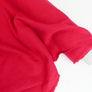 Jill - Italian Crosshatch Linen | Strawberry