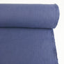 Jill - Italian Crosshatch Linen | Lunar Blue