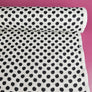 Hokkaido - Printed Seersucker Cotton | Black Polkadot