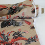 Lily - Printed Linen | Moccasin
