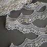 #5 Archival French Embroidered Lace - 7cm | Eggshell