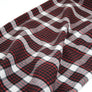 Aosta - Plaid Wool Coating | Red