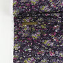 Geranium - Polyester Crepe de Chine | Aubergine