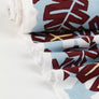 Magnus - Printed Viscose | Sky