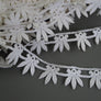 #49 Archival Roman Lace - 3cm | White Leaf