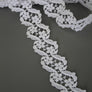 #47 Archival Venetian Lace - 3cm | White Swirl