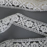 #45 Archival Austrian Guipure Lace - 4.5cm | Off White Floral