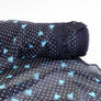 Love Party - Printed Yoryu Chiffon | Navy