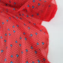 Love Party - Printed Yoryu Chiffon | Cardinal
