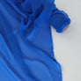 Italian Silk Georgette | Cobalt