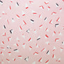 Peachy - Printed Rayon | Baby Pink