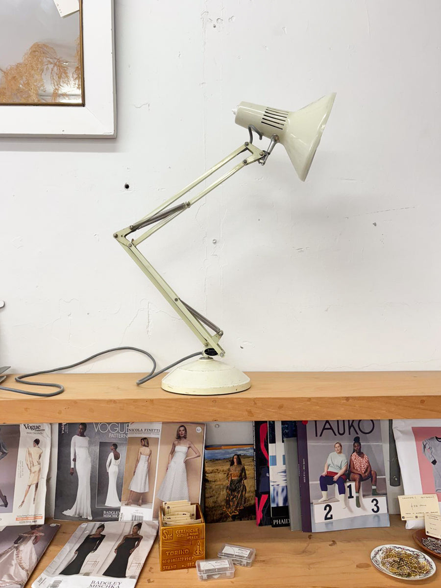 Mid-Century Anglepoise Lamp - NZ Made | French Vanilla