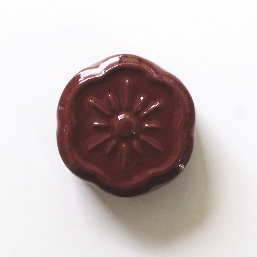 Awaji Kawara Magnetic Needle Rest with Needle Polisher