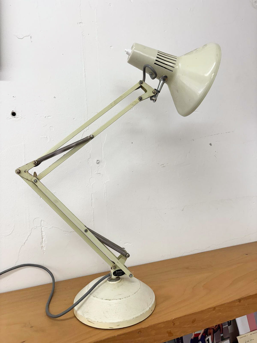 Mid-Century Anglepoise Lamp - NZ Made | French Vanilla