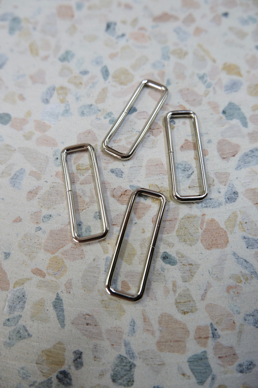 Rectangle Ring - Made in Japan | Antique Gold & Nickel