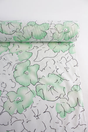 Viola - Cotton Poplin | Green Tea