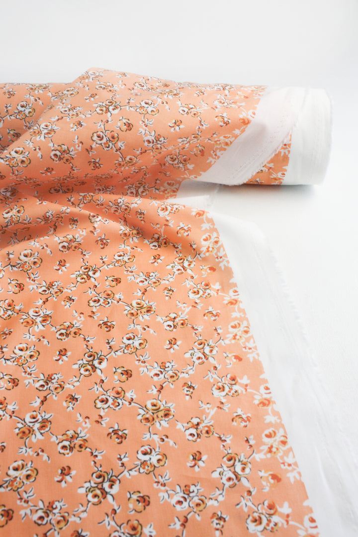 Poppy - Cotton Poplin | Apricot