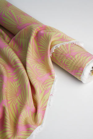 Mika - Printed Viscose | Sweetcorn