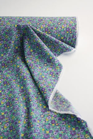 Gardenia - Printed Viscose Crepe | Verde