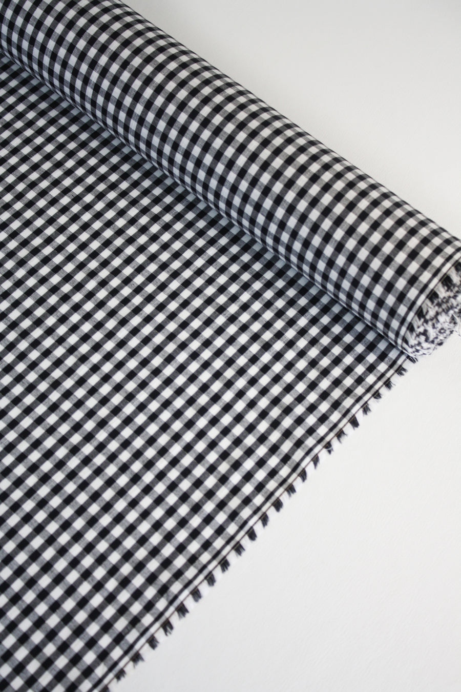 Tibby - Lurex Windowpane Linen | Soot