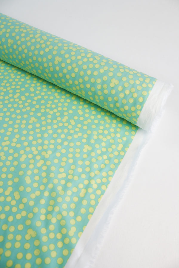 Anelli - Cotton Poplin | Lime Zest (LAST CUT - 3M)