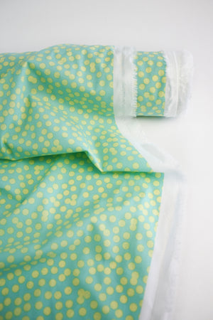 Anelli - Cotton Poplin | Lime Zest