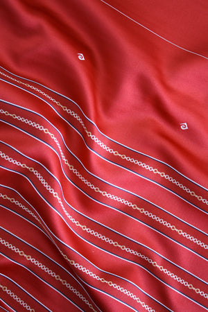 Archival Pierre Cardin Jacquard | Scarlet