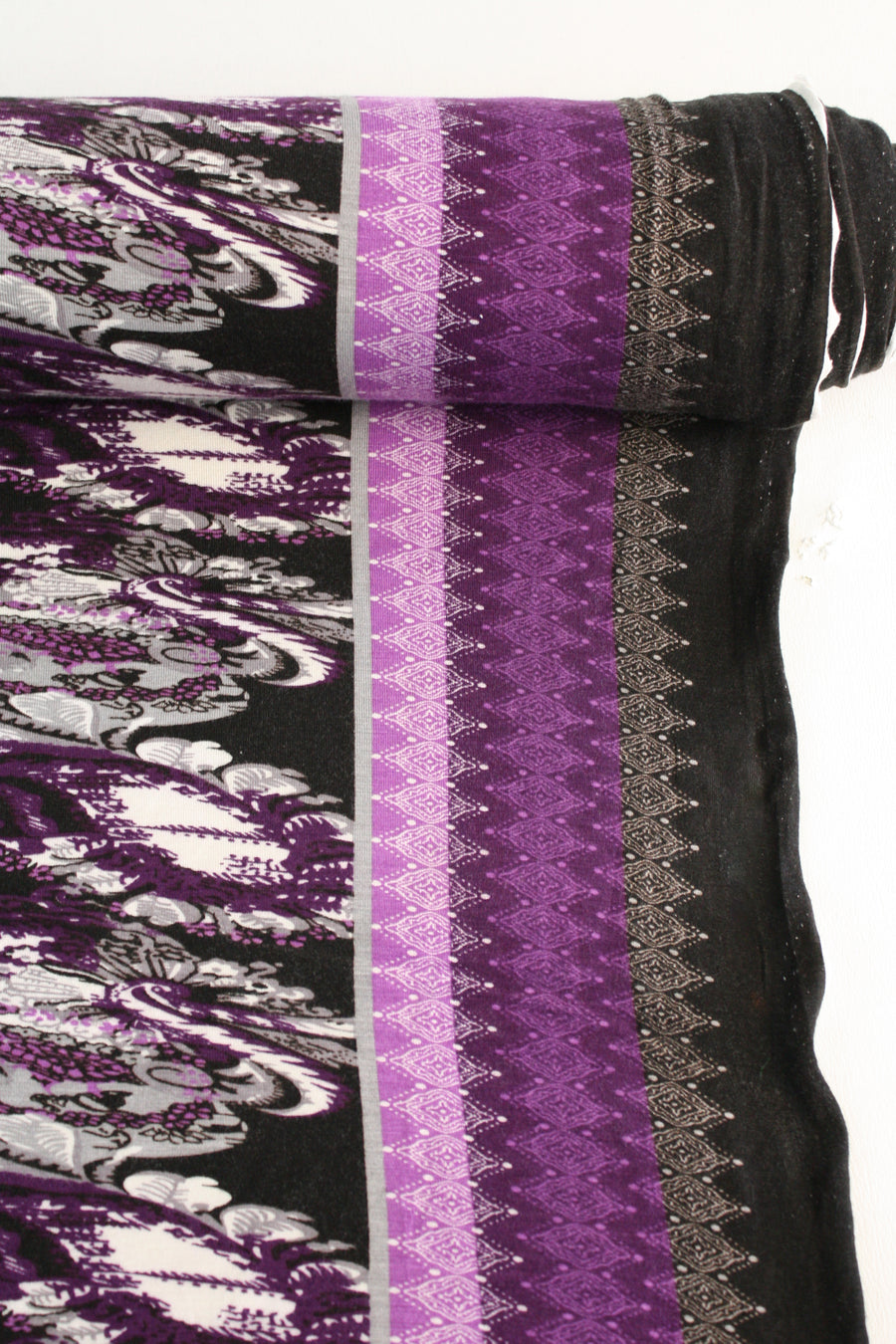 Maya - Printed Knit | Violet