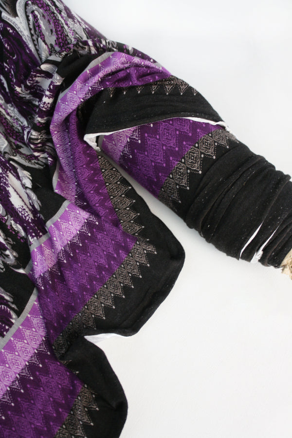Maya - Printed Knit | Violet Remnant (1.8m)