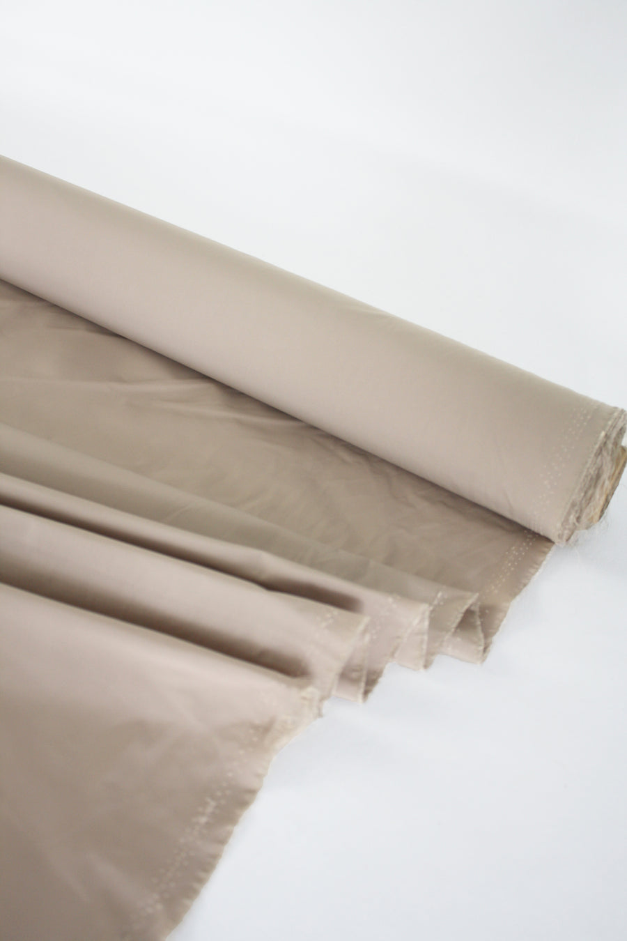 Aqua - Memory Yarn Taffeta | Deep Alabaster