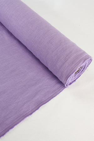 Jillian - Italian Crosshatch Linen | Lavender