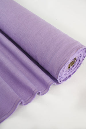 Jillian - Italian Crosshatch Linen | Lavender