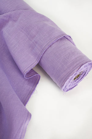 Jillian - Italian Crosshatch Linen | Lavender