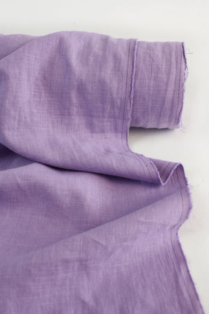 Jillian - Italian Crosshatch Linen | Lavender