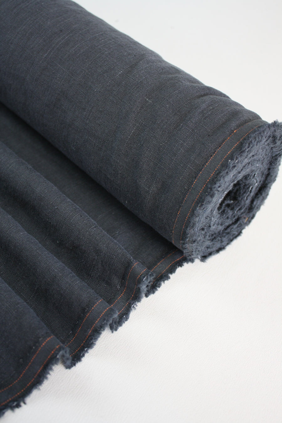 Jillian - Italian Crosshatch Linen | Smoke