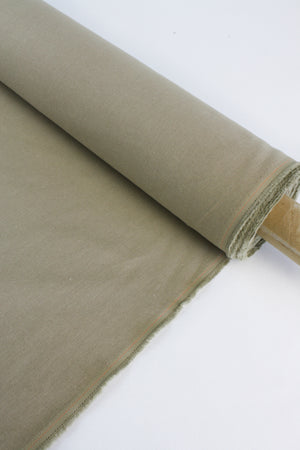 Hallie - Italian Herringbone Linen | Ginger