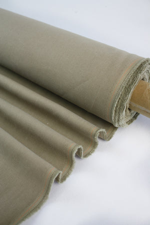 Hallie - Italian Herringbone Linen | Ginger