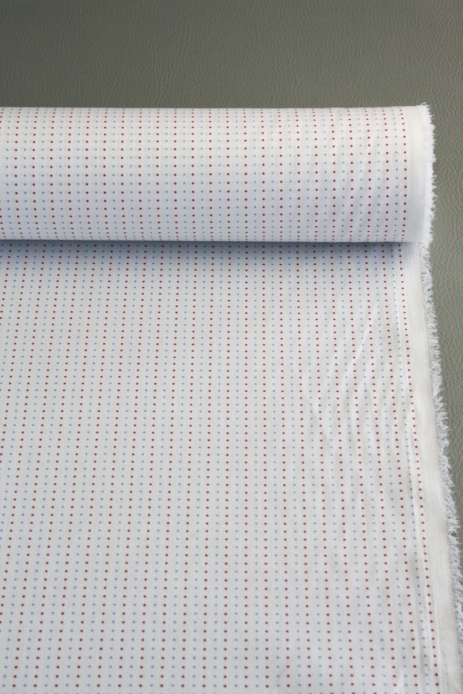 Punto - Stretch Cotton Poplin | Raspberry