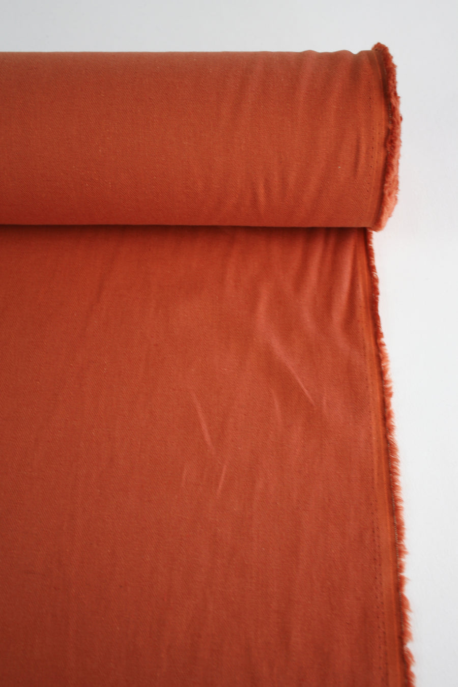 Hallie - Italian Herringbone Linen | Amber