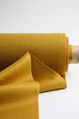 Wool Crepe Suiting | Ochre #7