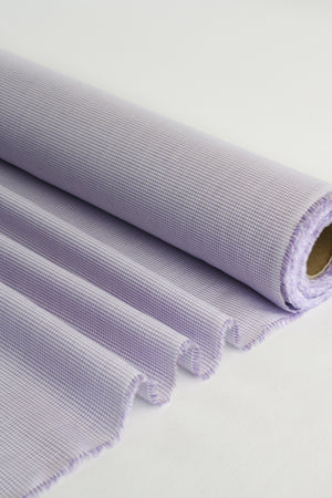 Hitome - Yarn Dyed Cotton | Lilac #1 Remnant (1.5m)