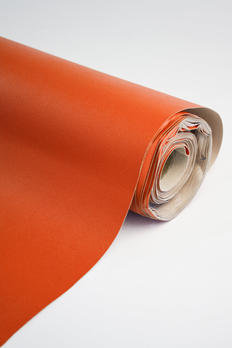 Textured Upholstery Vinyl | Tangerine