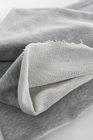 French Terry Sweatshirting | Grey Marle