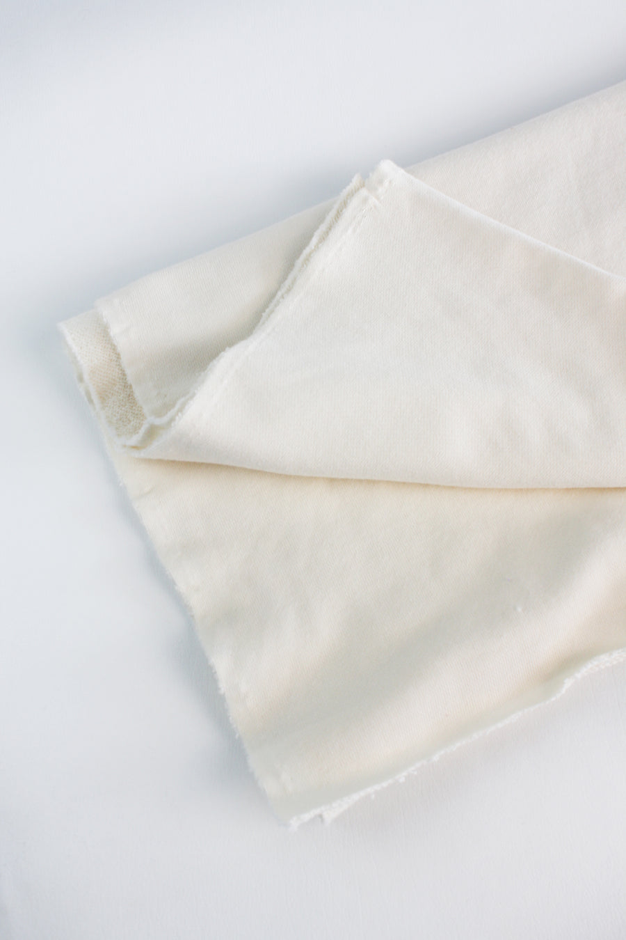 French Terry Sweatshirting | Eggshell